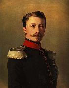 unknow artist, Portrait of Grand Duke Frederick I of Baden. Copy of the Winterhalter painting by R. Grether from 1857